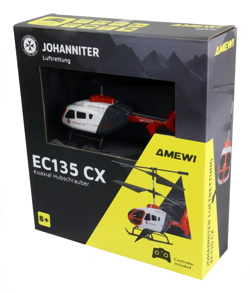 Amewi EC135 RC Helicopter 3-Channel RTF Photo 8
