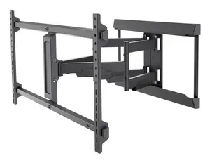 Goobay Fullmotion TV Wall Mount for 43-90 inch Screens, Black