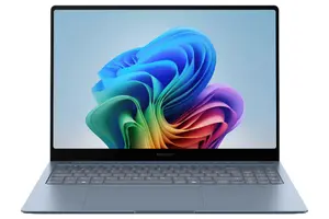Ноутбук Samsung Galaxy Book6 Edge Copilot+ PC, 16" WQXGA+ сенсорный экран, Snapdragon X2E-88-100, 16 ГБ LPDDR5x, 512 ГБ eUFS, Windows 11 Home, серый/синий