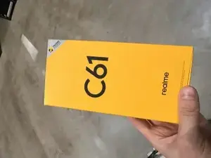 Realme C61 RMX3939 Smartphone, 6GB RAM, 256GB Storage, Dark Green (Demo)