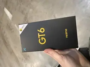 Realme GT6 RMX3851 Smartphone, 512GB Storage, 16GB RAM, Fluid Silver, Demo Unit