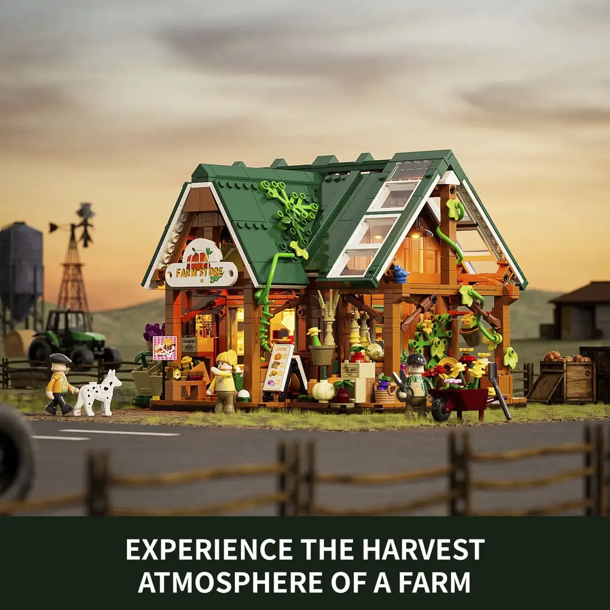 Конструктор Lumibricks Farm Shop F9029 Photo 2