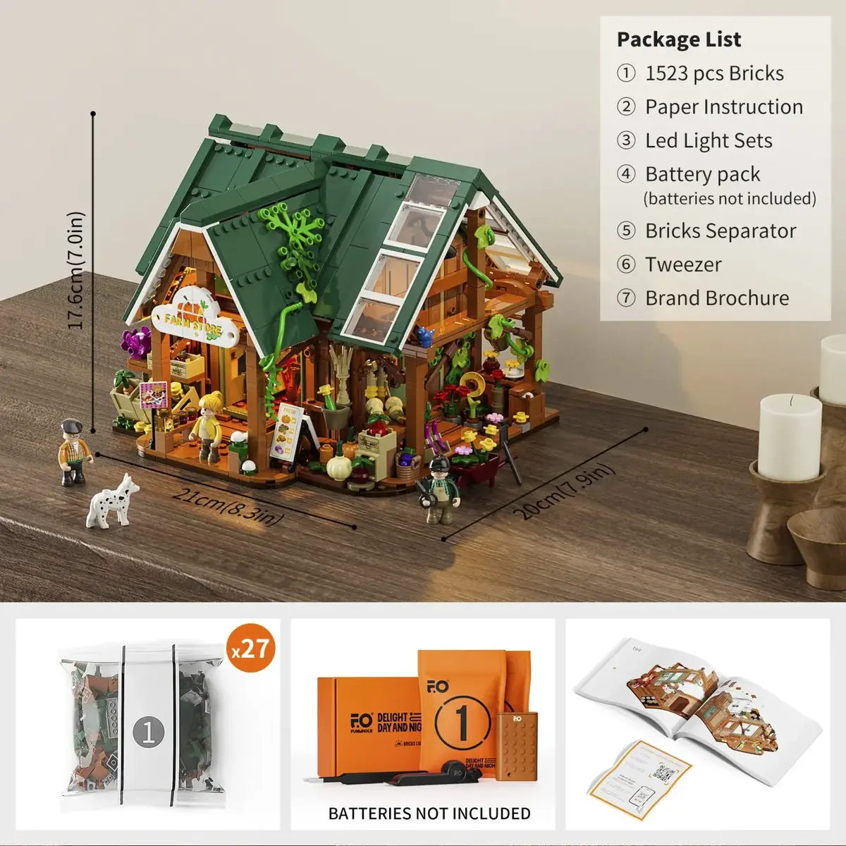 Конструктор Lumibricks Farm Shop F9029 Photo 5