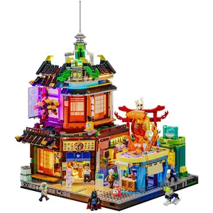 Lumibricks Cyberpunk Neoncity - Izakaya Construction Toy