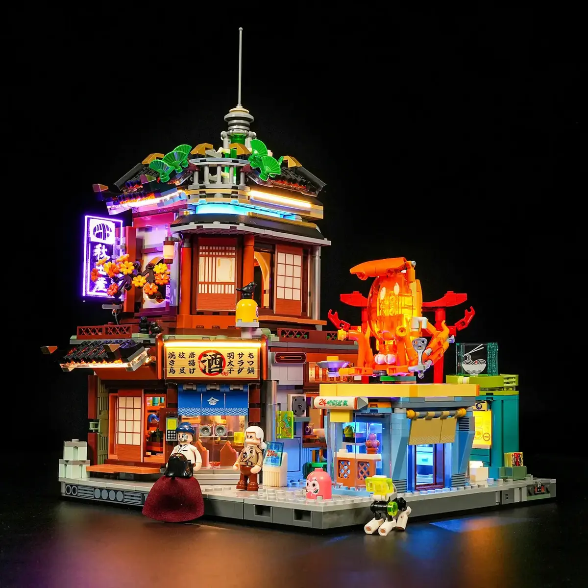 Конструктор Lumibricks Cyberpunk Neoncity - Izakaya Photo 2
