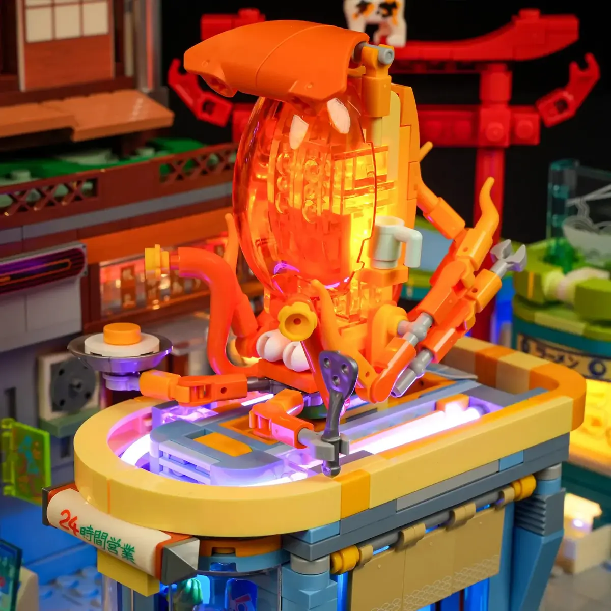 Конструктор Lumibricks Cyberpunk Neoncity - Izakaya Photo 5
