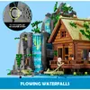 Lumibricks Waterfall Hut Construction Toy L9083 Photo 4