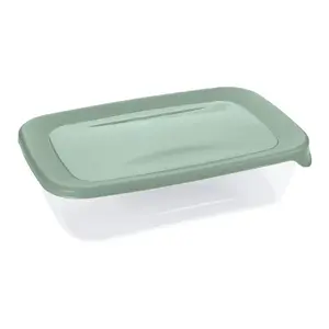 Curver Fresh&Go Rectangular Food Container 1L Green