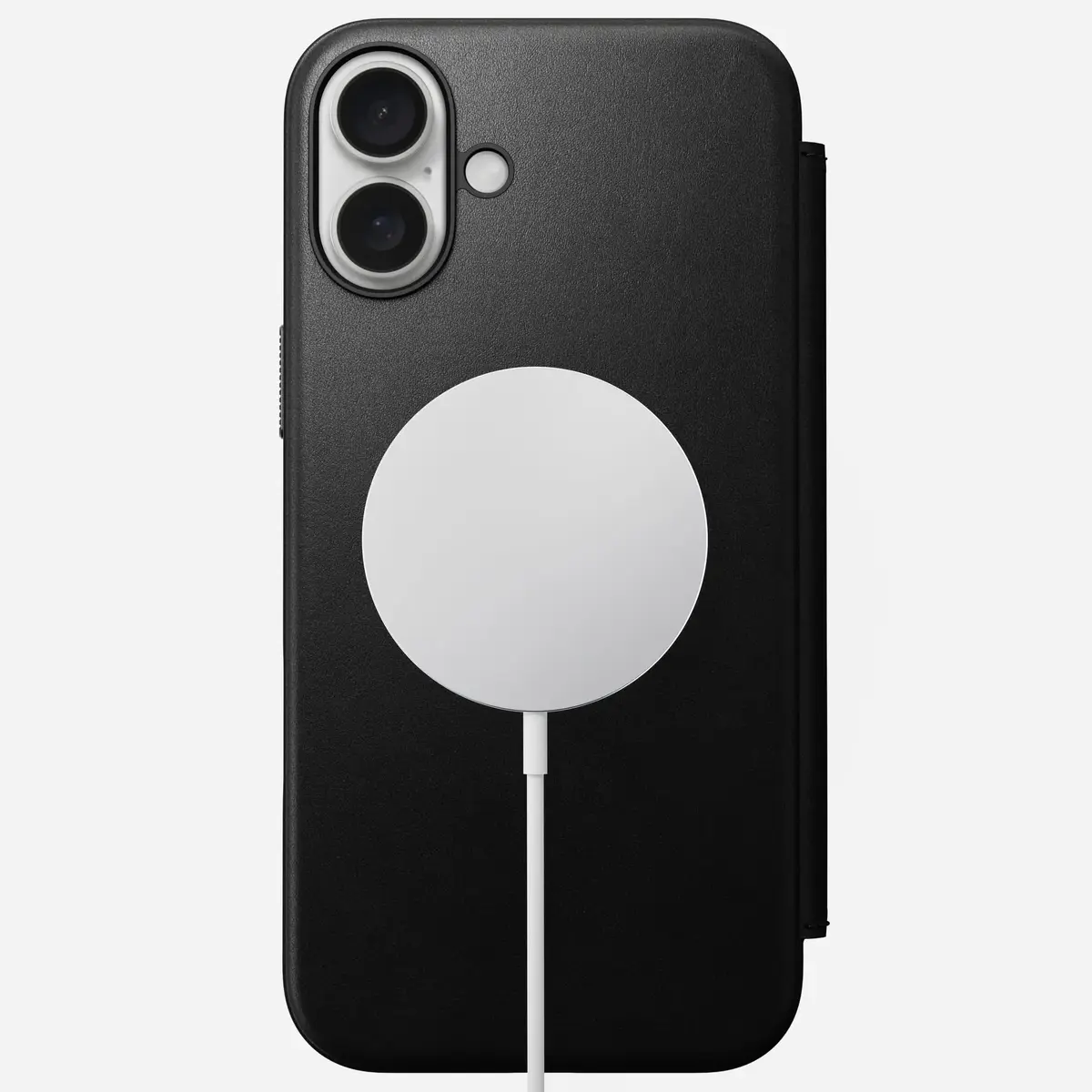 Nomad Modern Leather Folio Case for Apple iPhone 16 Plus Photo 3