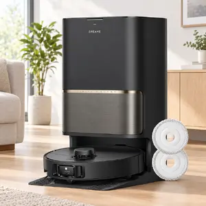 Робот-пылесос Dreame L50s Pro Ultra черный без мешка 5200 мАч 0.25 л с базовой станцией