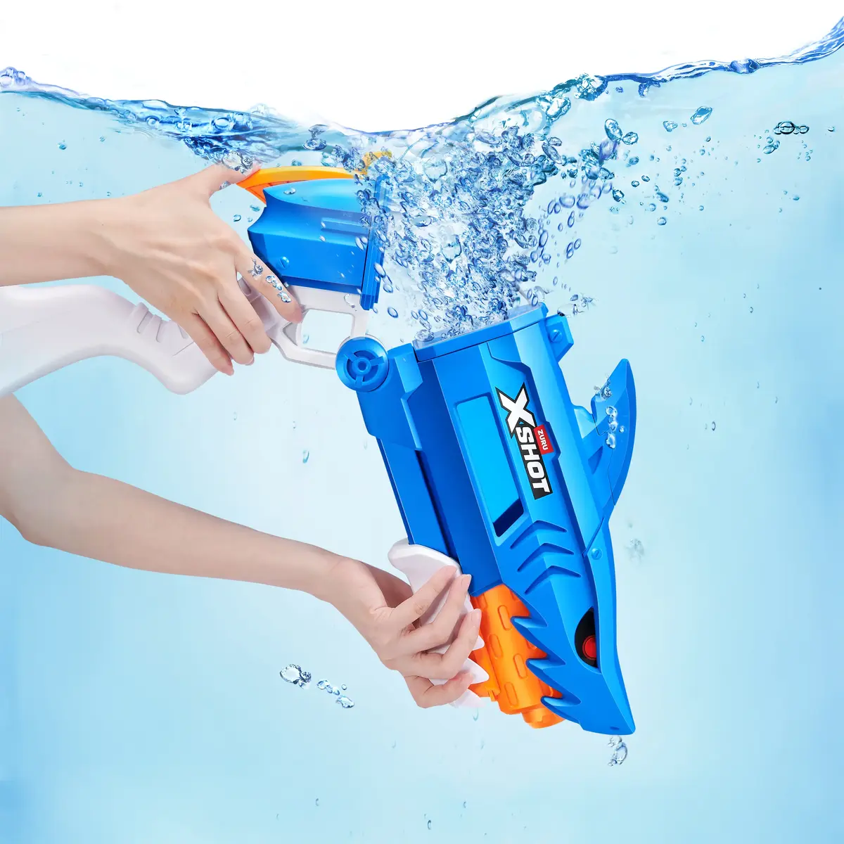 Zuru XSHOT Water Shark Attack Fast-Fill Water Blaster Photo 4