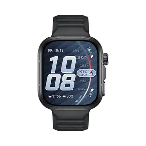 Умные часы Huawei WATCH Fit 5 Pro, 1.92-дюймовый AMOLED-дисплей, корпус из алюминия и титана, GPS, черные
