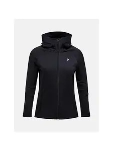 Peak Performance Rider Essentials Zip Hood Women's Sweatshirt, Black