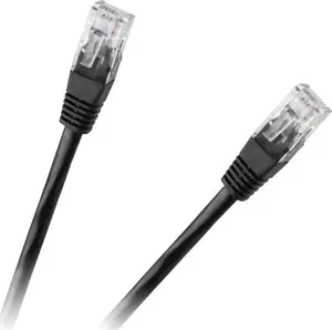 Патч-корд Delta RJ45 Cat 6, 1.5 м, черный