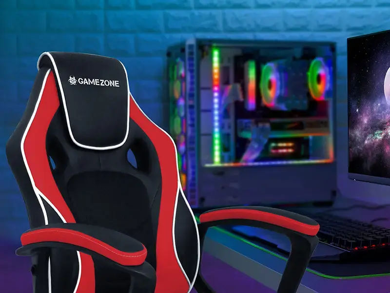 Игровое кресло Tracer GAMEZONE GC33 — черно-красное Photo 7