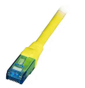 EFB Elektronik Cat6a U/UTP Patch Cable, RJ-45, 0.15 m, Yellow