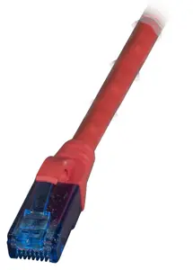 EFB Elektronik K8109RT.0,15 Cat6a U/UTP Networking Cable, RJ-45, 0.15 m, Red