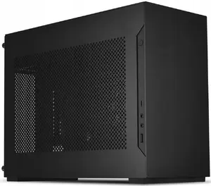 Lian Li x DAN Cases A4-H2O Mini-ITX PC Case with PCIe 5.0 Riser Cable - Black