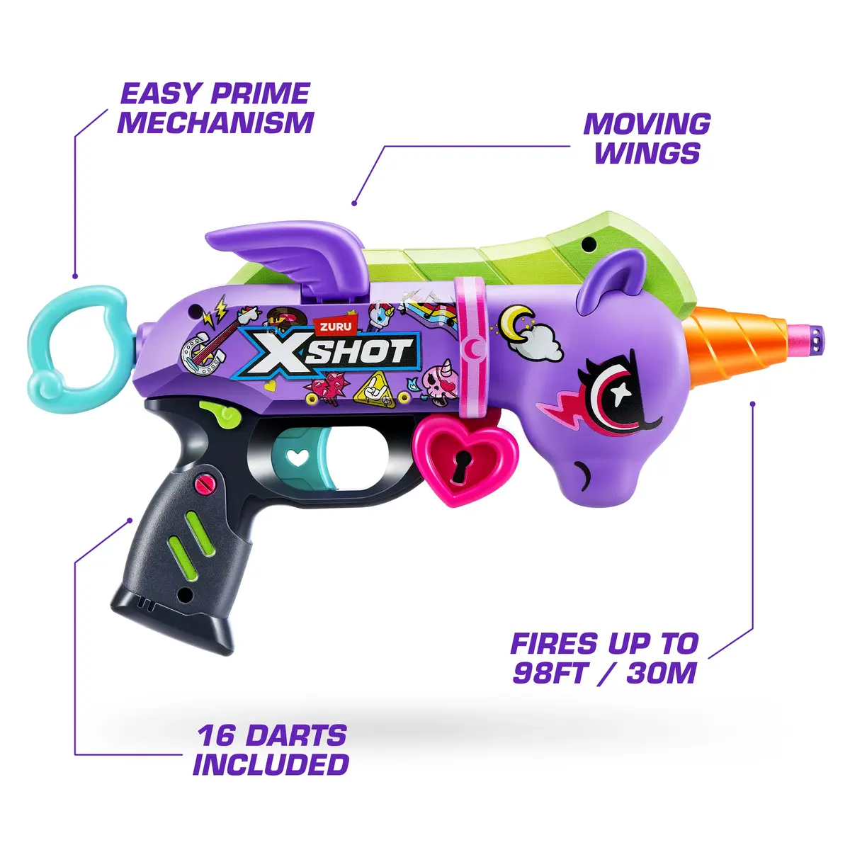 Zuru XSHOT Blastercorn rotaļu blasteris Photo 2