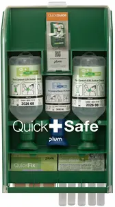 Настенная аптечка первой помощи Tzmo PLUM QuickSafe Basic с наполнением