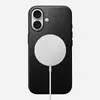 Чехол Nomad Modern Leather для Apple iPhone 16 - черный Photo 2
