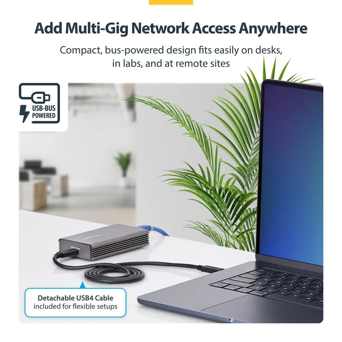 StarTech.com USB4 to 10GbE Ethernet Adapter | USB4-10GBE-ETHERNET Photo 8