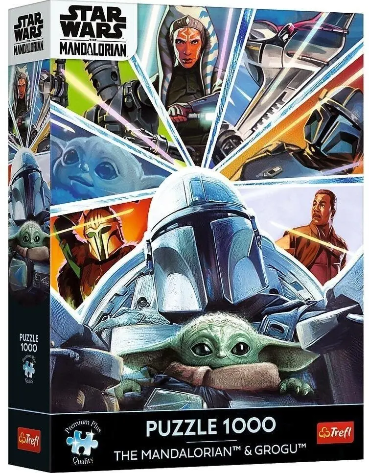 Trefl puzle The Mandalorian un Grogu