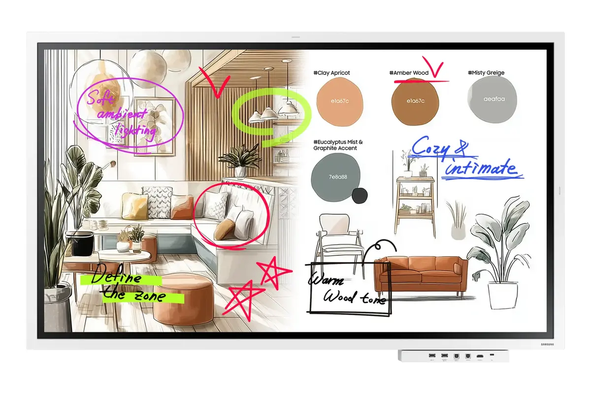 Интерактивный дисплей Samsung The Flip 55 WMFX Photo 7