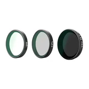 Telesin CPL/VND8/UV Filter Set for DJI Osmo Action 6 (3 pcs.)