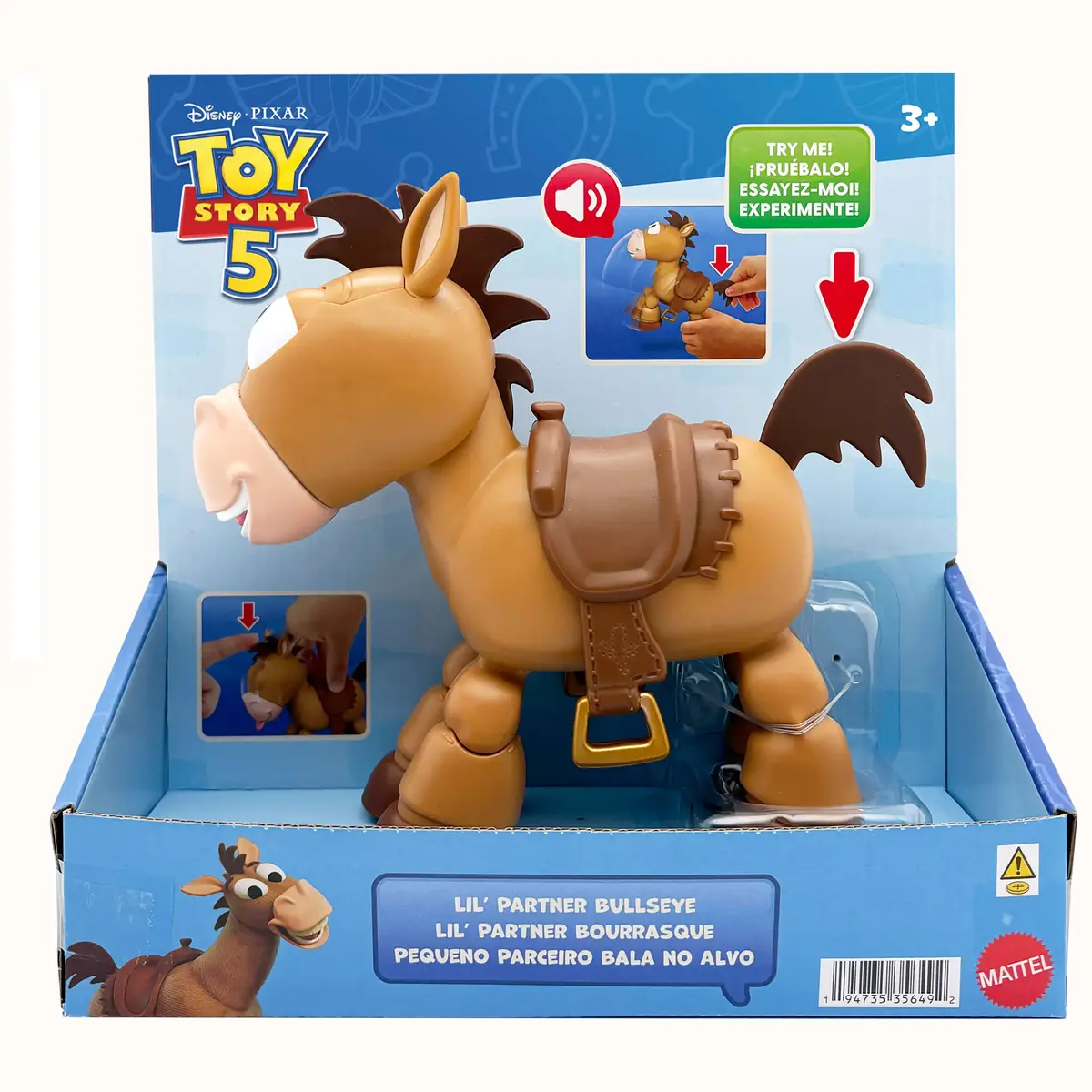 Mattel Toy Story Lil Partner Bullseye figūriņa Photo 6