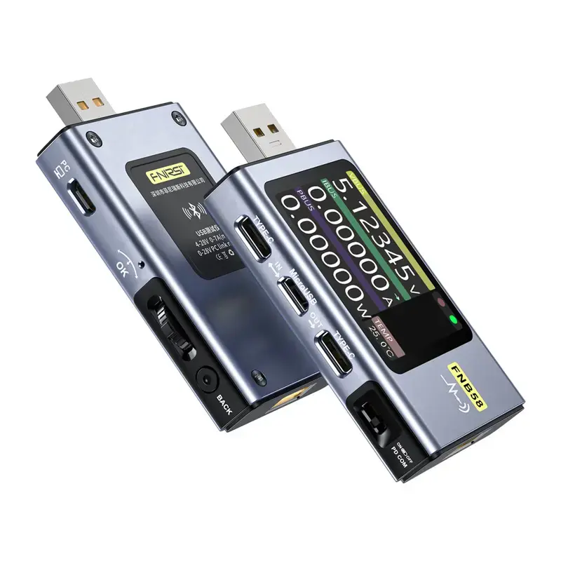 USB-тестер Fnirsi FNB58 BT с Bluetooth Photo 2