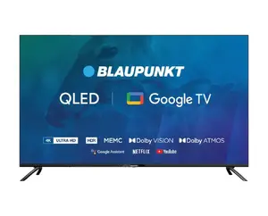 Blaupunkt | QLED TV | 50QBG6000S | 50 | Smart TV | Google TV | UHD | Black
