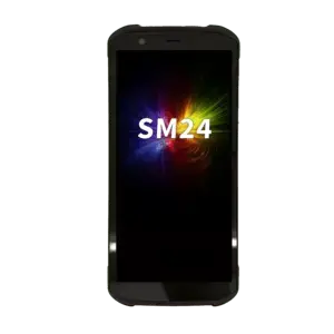 M3 Mobile SM24X Handheld Terminal, 2D Scanner, 4G, Wi-Fi, NFC, GPS, Camera, Android, Black