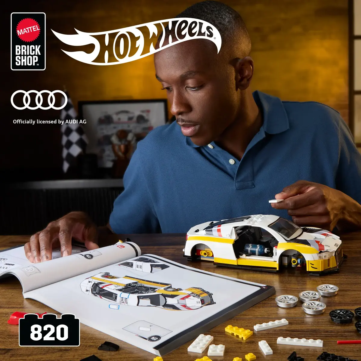 Конструктор Hot Wheels '15 Audi R8 LMS JFT18 Photo 2