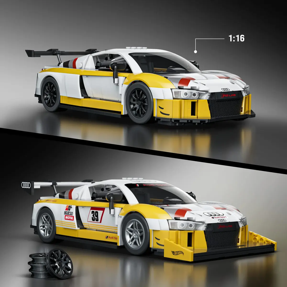 Конструктор Hot Wheels '15 Audi R8 LMS JFT18 Photo 3