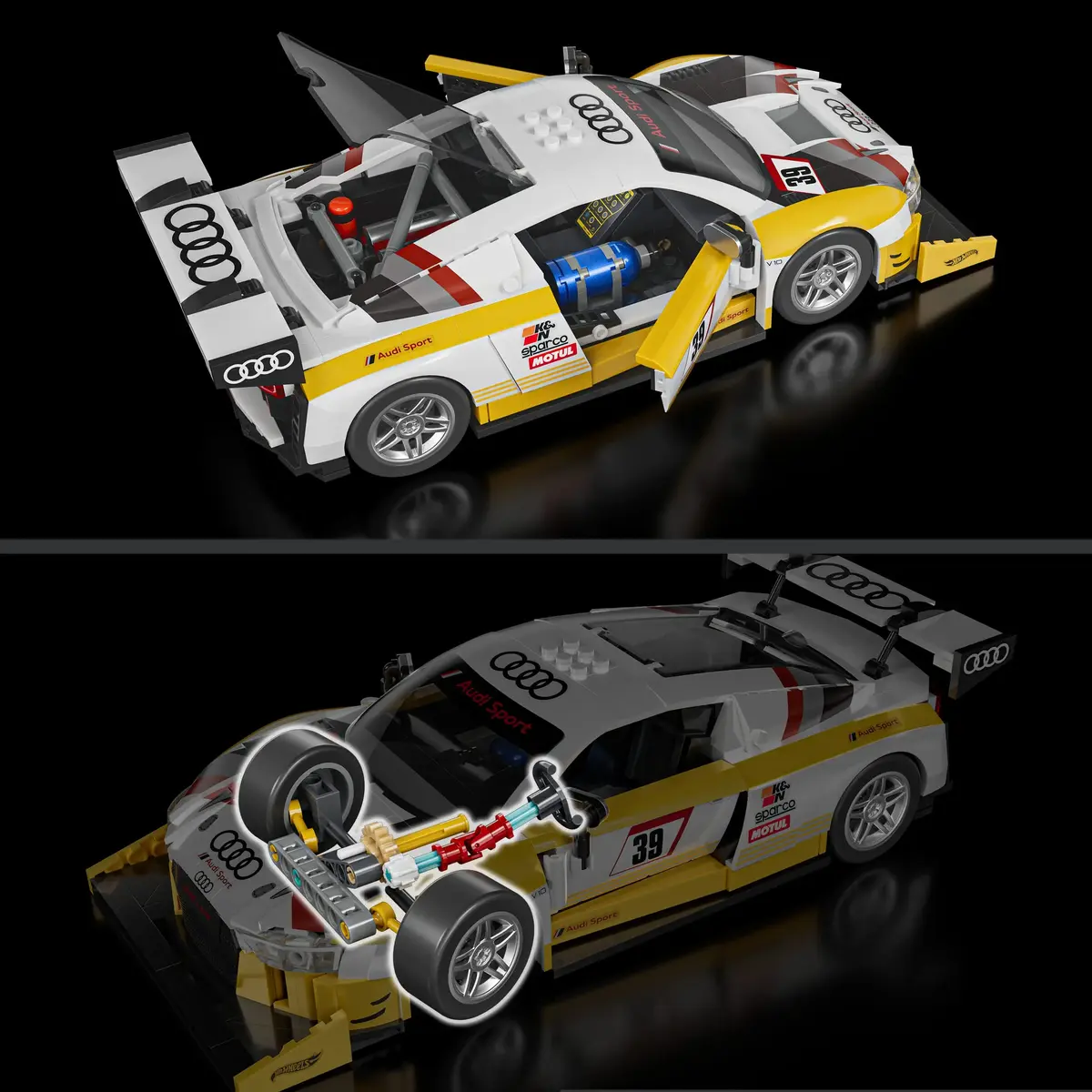 Конструктор Hot Wheels '15 Audi R8 LMS JFT18 Photo 6