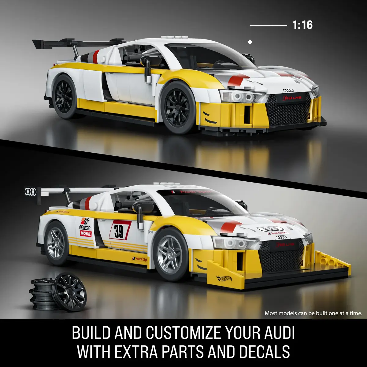 Конструктор Hot Wheels '15 Audi R8 LMS JFT18 Photo 7