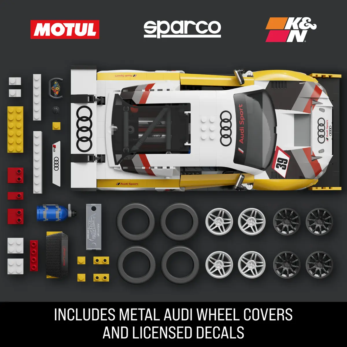 Конструктор Hot Wheels '15 Audi R8 LMS JFT18 Photo 8