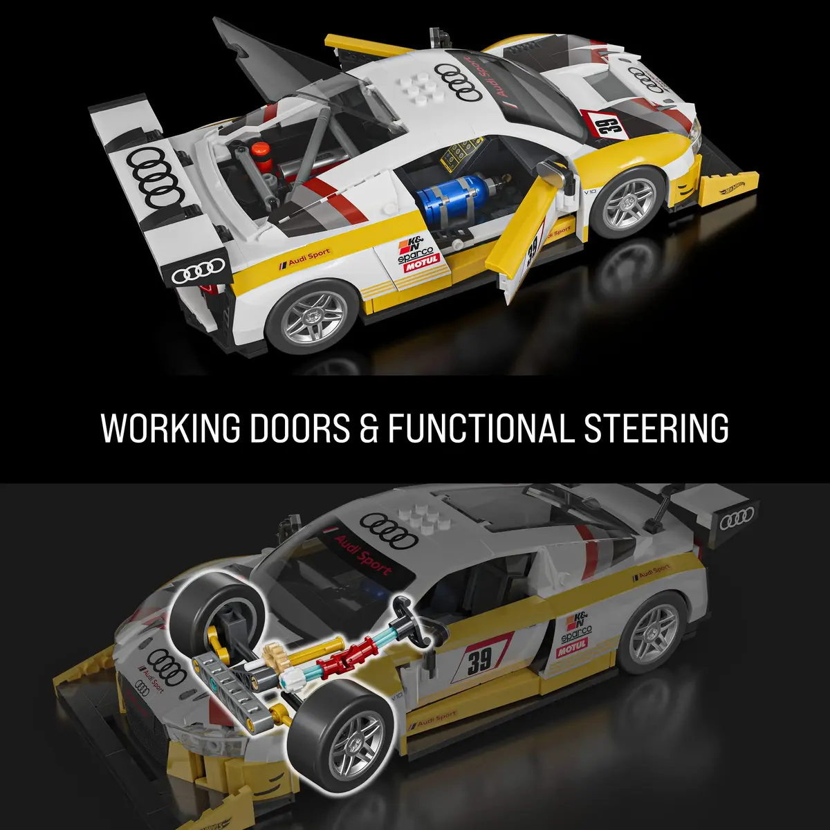 Конструктор Hot Wheels '15 Audi R8 LMS JFT18 Photo 10