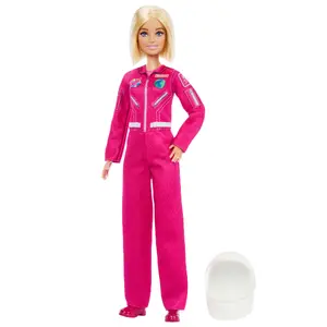 BARBIE Modes lelle astronaute JKF77 sieviešu daudzkrāsaina ar noņemamu skafandru un ķiveri bērniem no 3 gadu vecuma