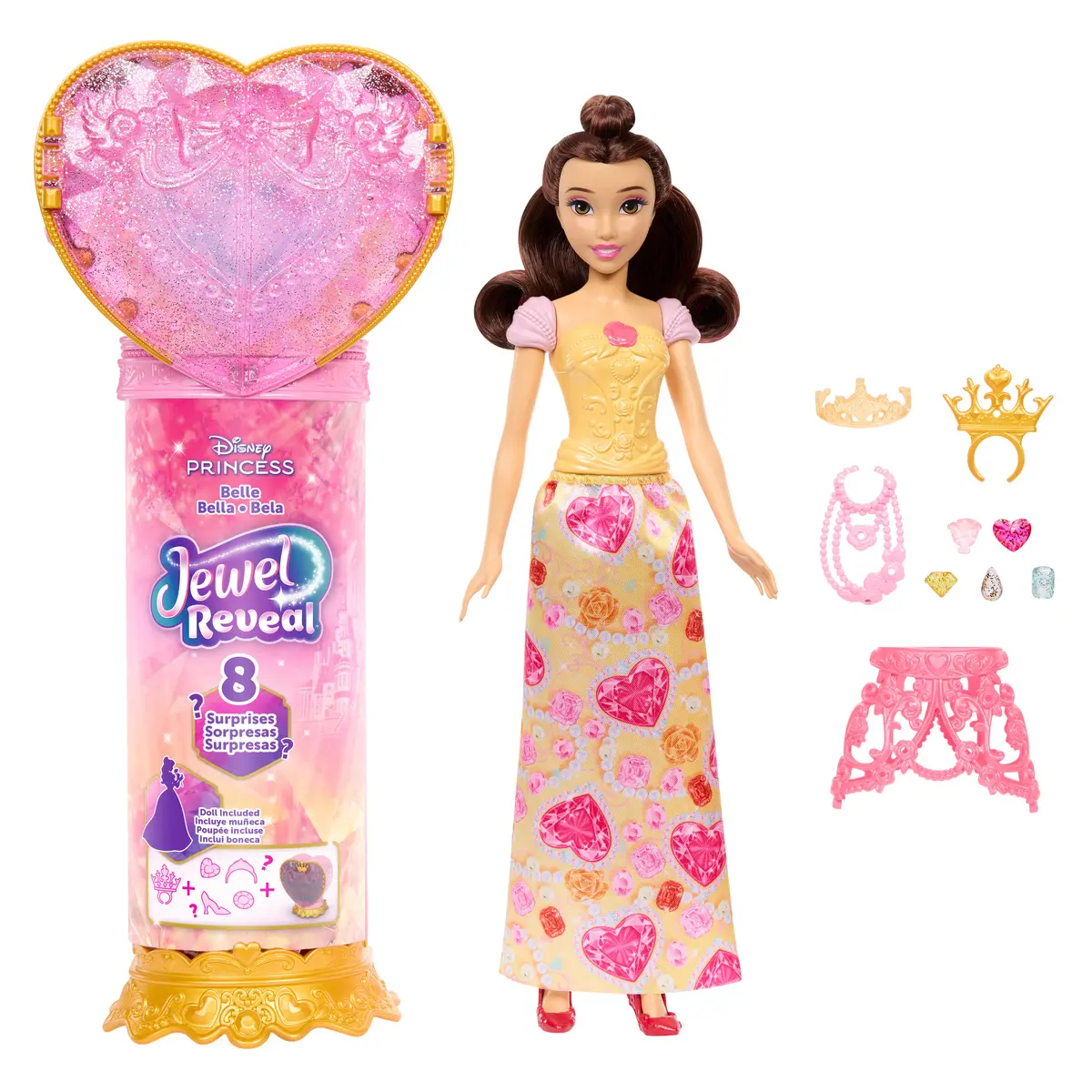 Disney Princess Jewel Reveal Belle lelle Photo 2