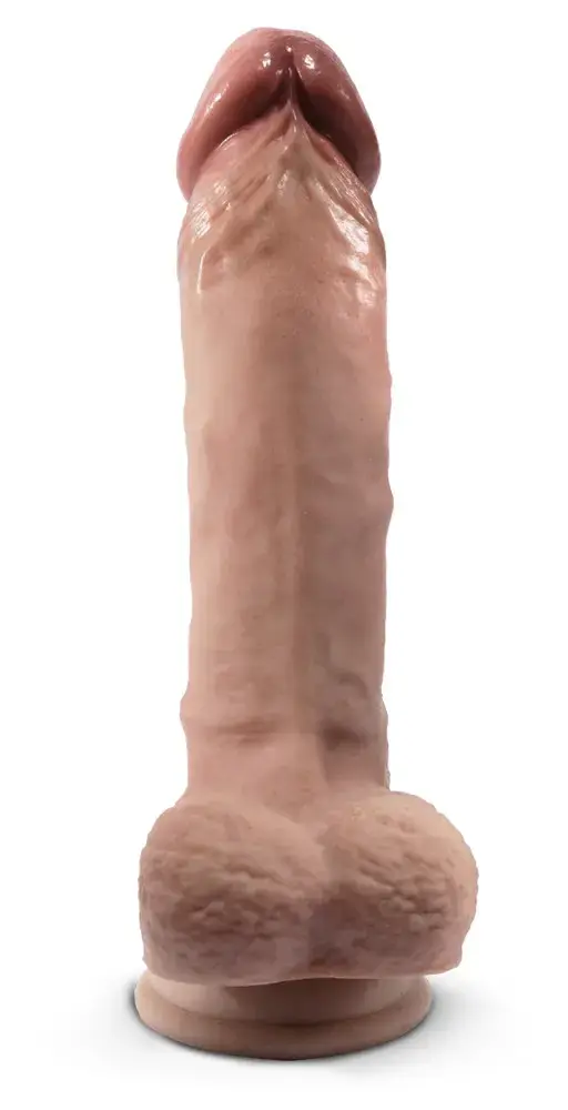 Дилдо SILEXD Premium Real Skin Model 1 9 дюймов Photo 4