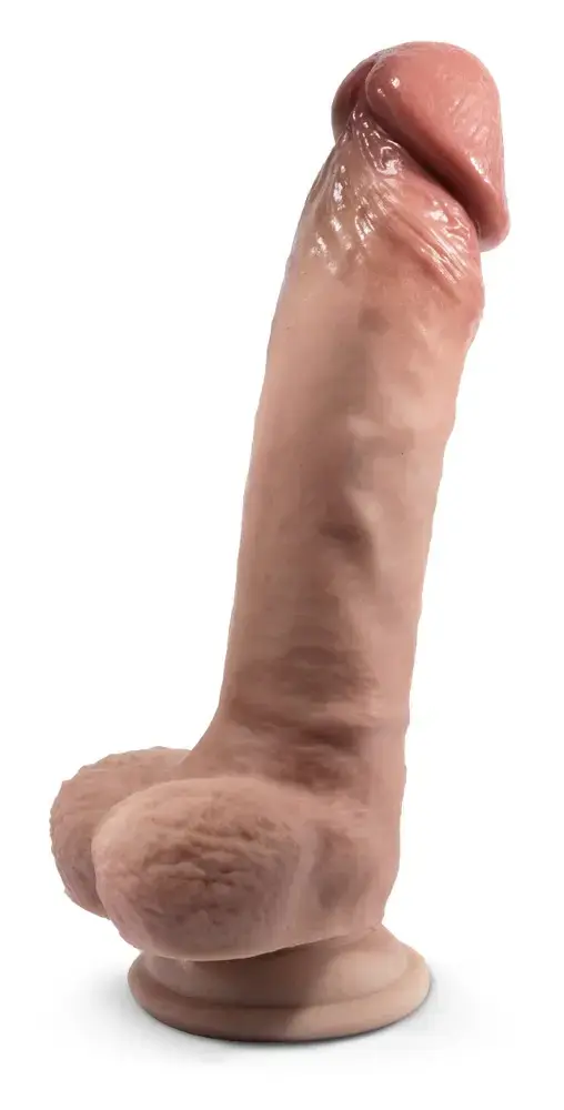 Дилдо SILEXD Premium Real Skin Model 1 9 дюймов Photo 5