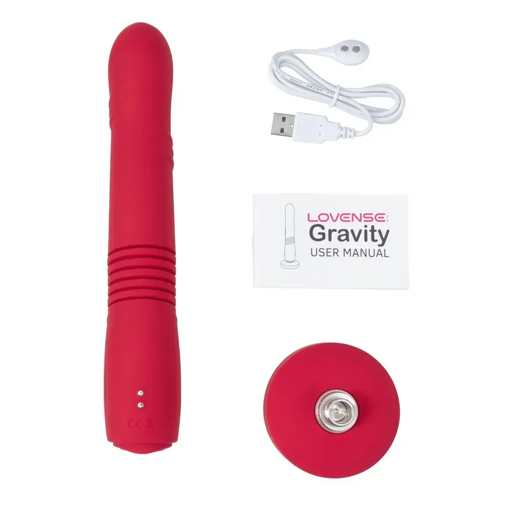 Вибратор Lovense Gravity с функцией толчков и управлением через приложение Photo 10