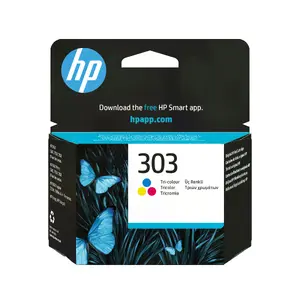 Трехцветный оригинальный струйный картридж HP 303 (T6N01AE#LS3)