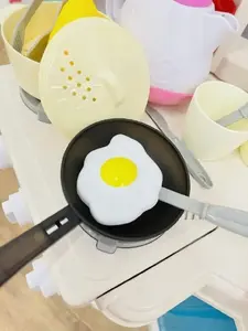Игровой набор Bounn Кухня, 109 предметов, розовый