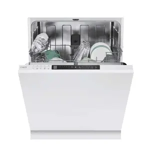 Candy RapidÓ CI 3E53E0W Fully Built-in Dishwasher, 13 Place Settings, 5 Programs, Energy Class E