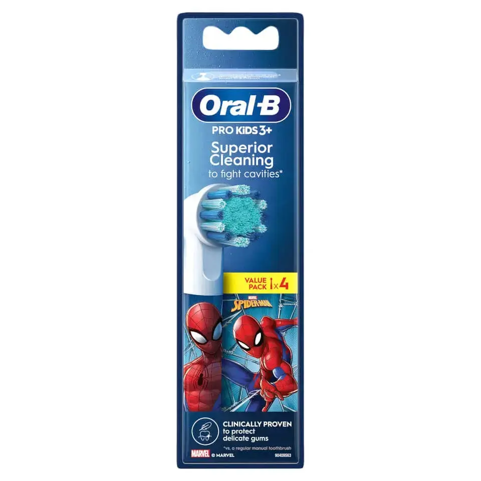 Сменные насадки Oral-B Kids Pro Kids 3+ Spider-Man Photo 3