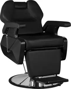 Frizierkrēsls Hair System New York, melns