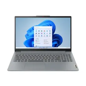 Ноутбук Lenovo IdeaPad Slim 3 15IAN8, 15.6" FHD, Intel N100, 4 ГБ ОЗУ, 128 ГБ UFS, Windows 11 Home в режиме S, Arctic Grey